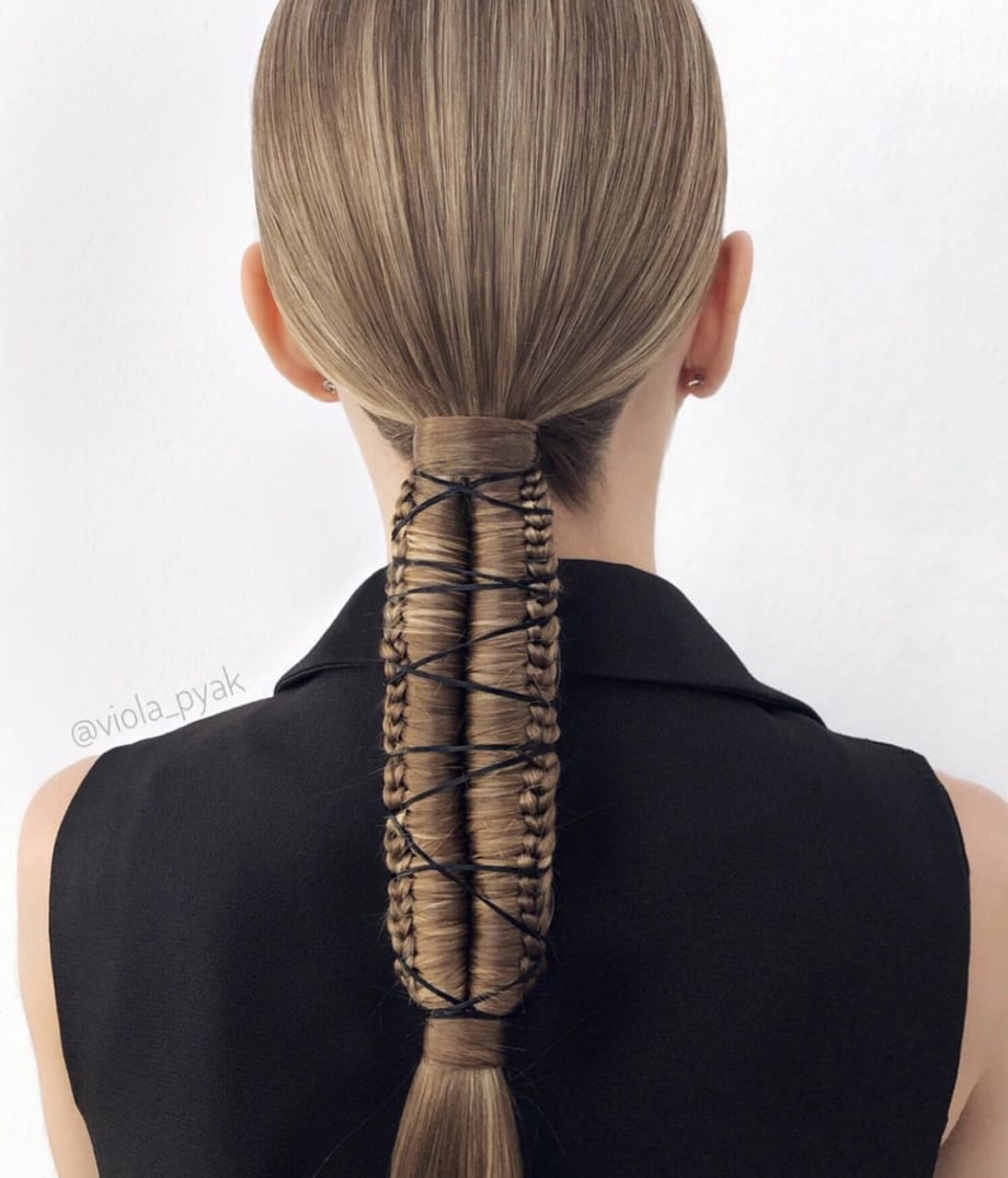 Power Ponies: 11 Perfect Ponytails by Moscow Stylist Viola Pyak
