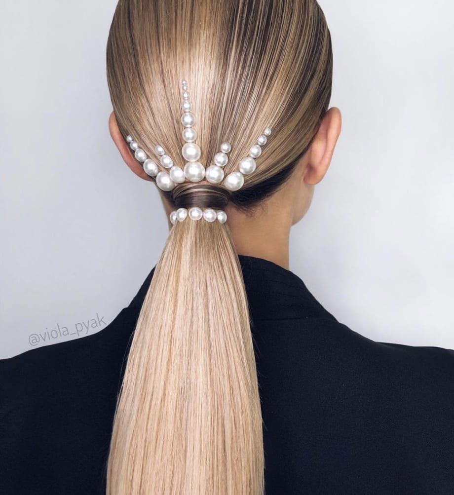Power Ponies: 11 Perfect Ponytails by Moscow Stylist Viola Pyak