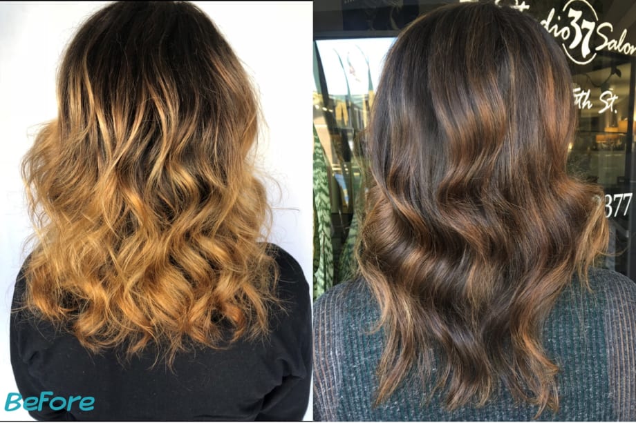 Before and After Gallery: Pravana's New ChromaSilk Express Tones After Dark