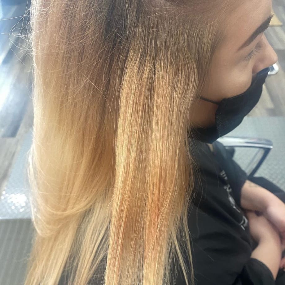 Color Correction: Cool Blonde with Root Shadow
