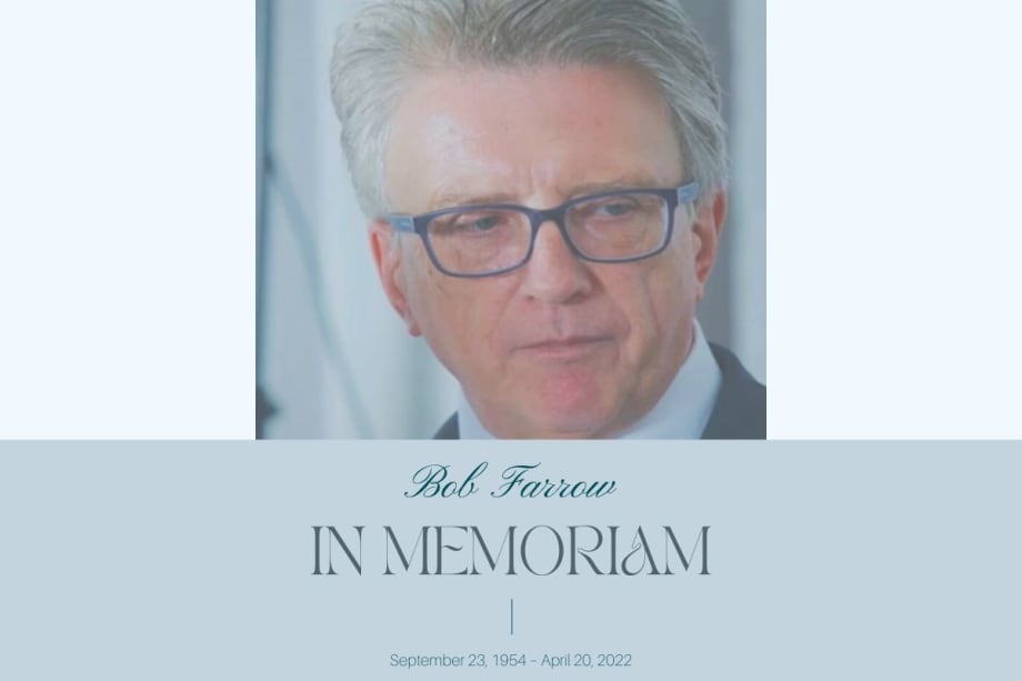 In Memoriam: Bob Farrow 