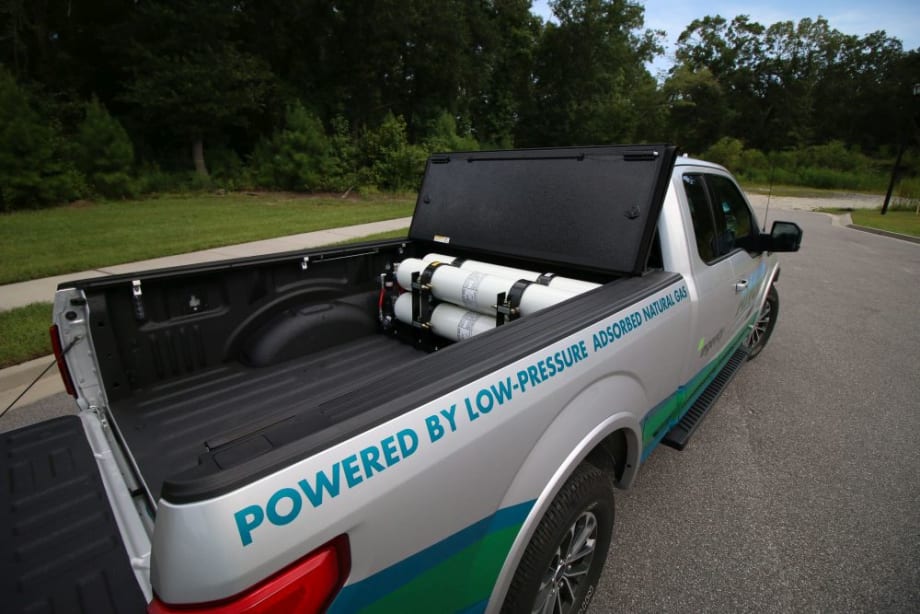 Adsorbed Natural Gas: A New Option for Light-Duty Trucks