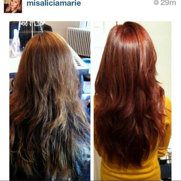 INSTAGRAM FAVORITES: Ombre Fail, Before and Afters, Makeovers