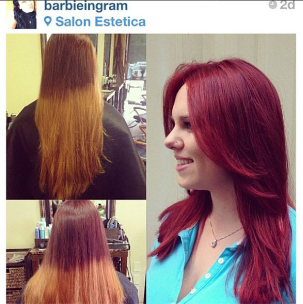 INSTAGRAM FAVORITES: Ombre Fail, Before and Afters, Makeovers