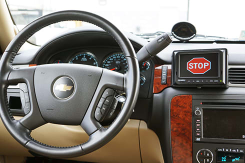 Study Explores In-Vehicle Traffic Signs
