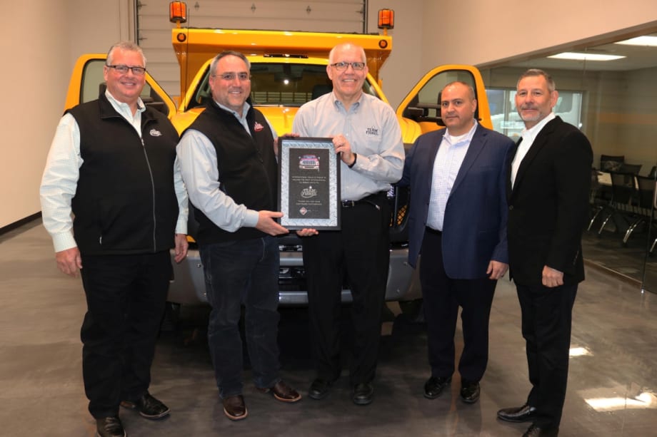 International Truck Delivers First CV Series Production Unit