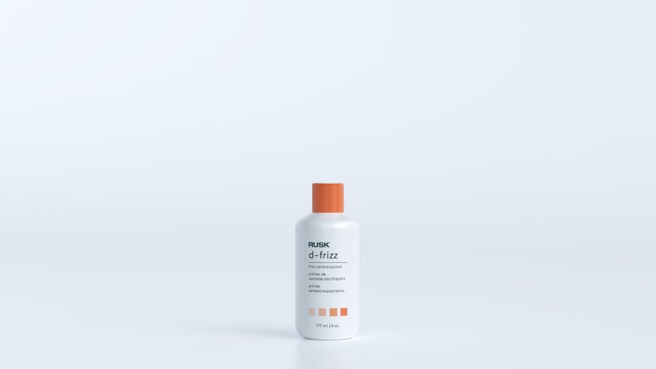 A haircare product bottle