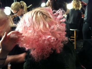 FASHION WEEK: Backstage at Mara Hoffman with TIGI's Nick Irwin