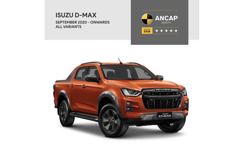 Isuzu’s D-Max Pickup Achieves Top Safety Recognition in Australia