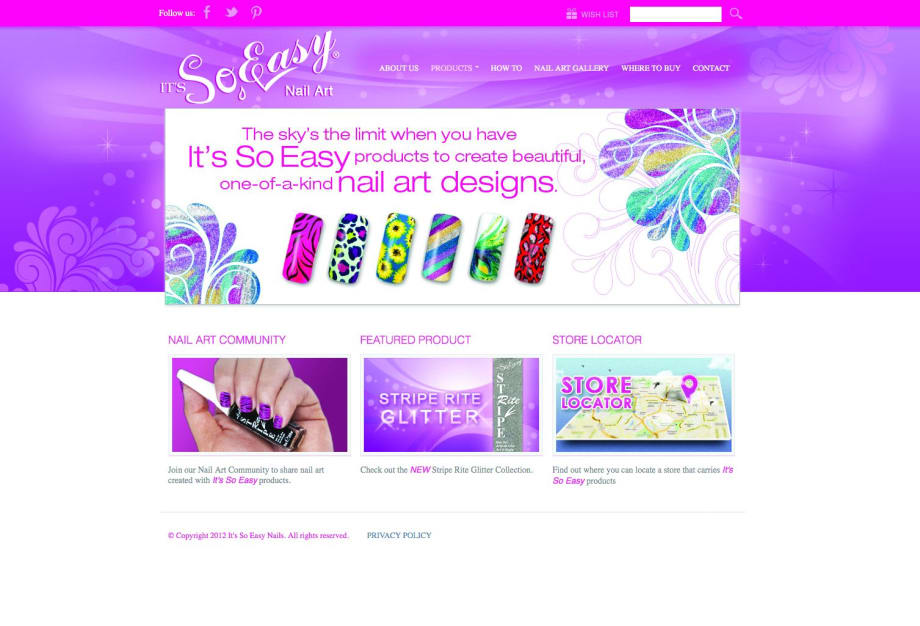 It’s So Easy Expands Website