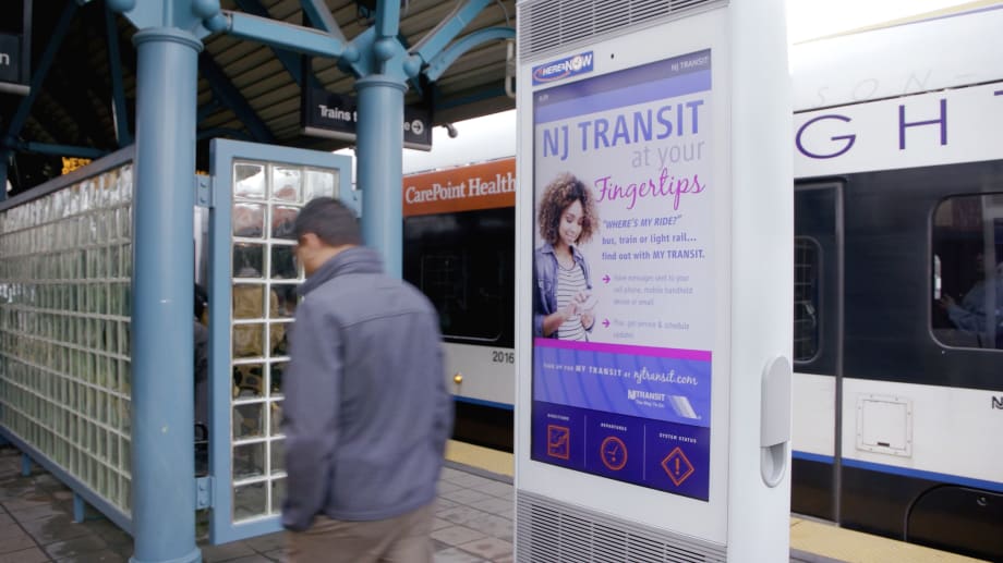 Intersection to equip NJ TRANSIT with next-gen displays, info kiosks