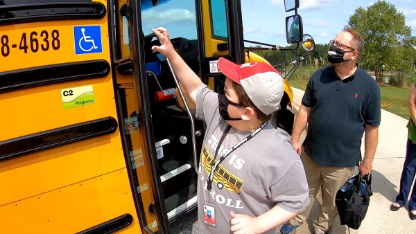 A New, Green School Bus Ride for Jack