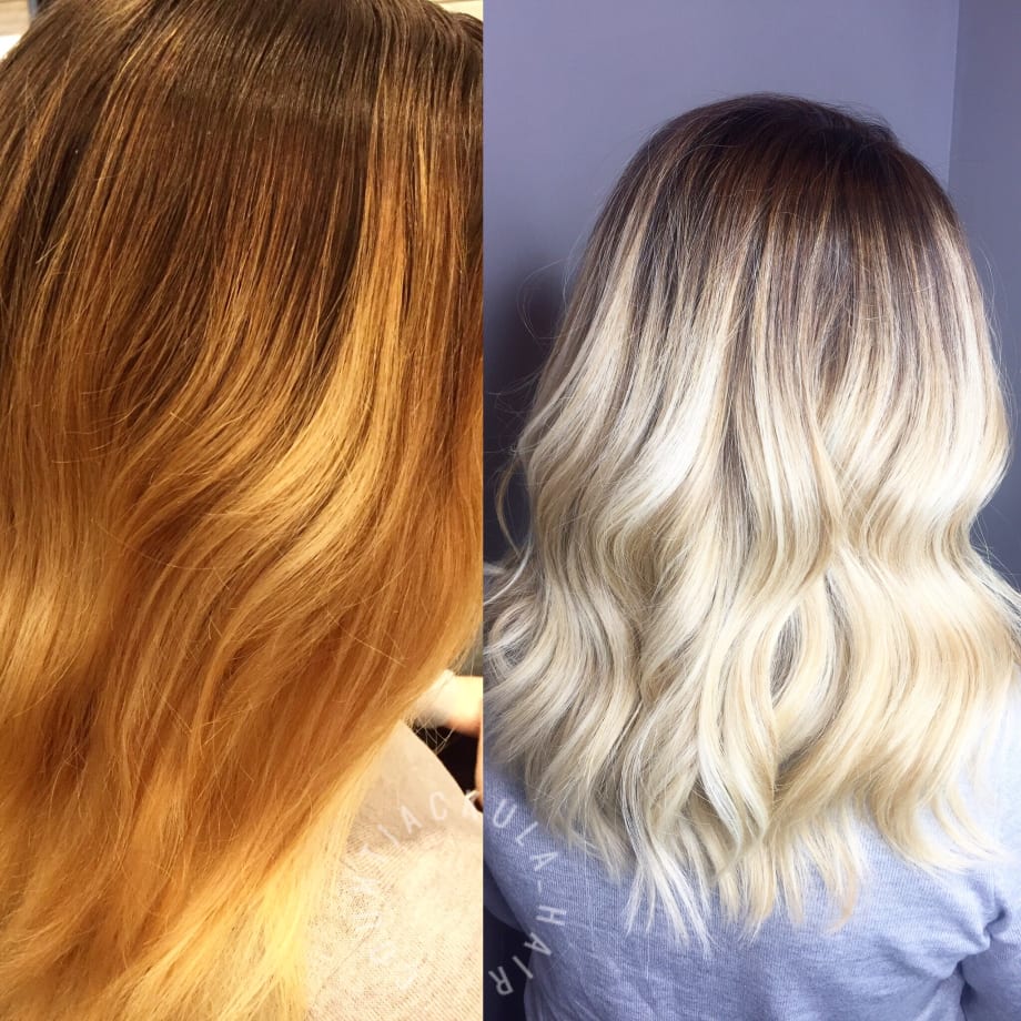 CORRECTION: Brassy To Rooty Blonde Melt