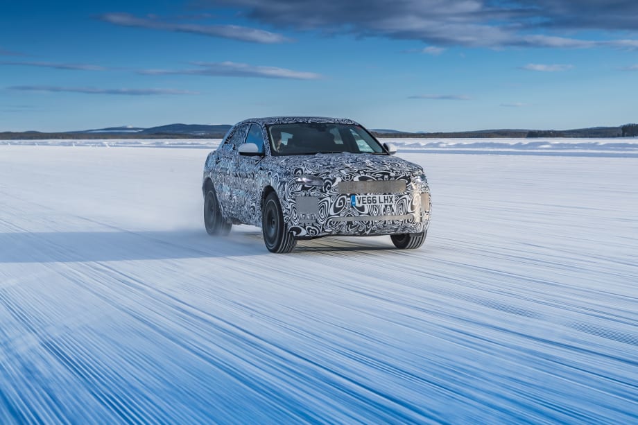 Jaguar Tests E-Pace SUV in Extreme Conditions