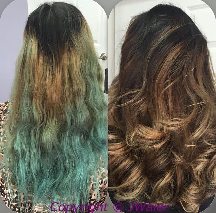 Fashion Fade To Gorgeous Dimensional Sombre