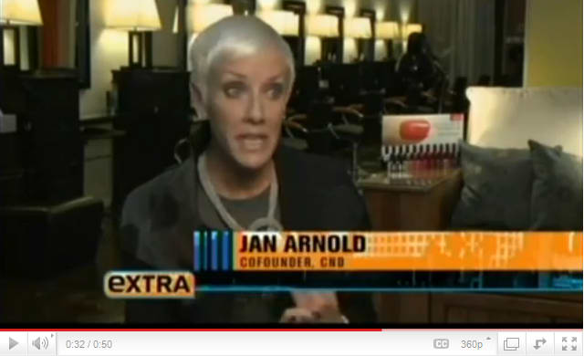 CND Shellac Featured on Extra! TV