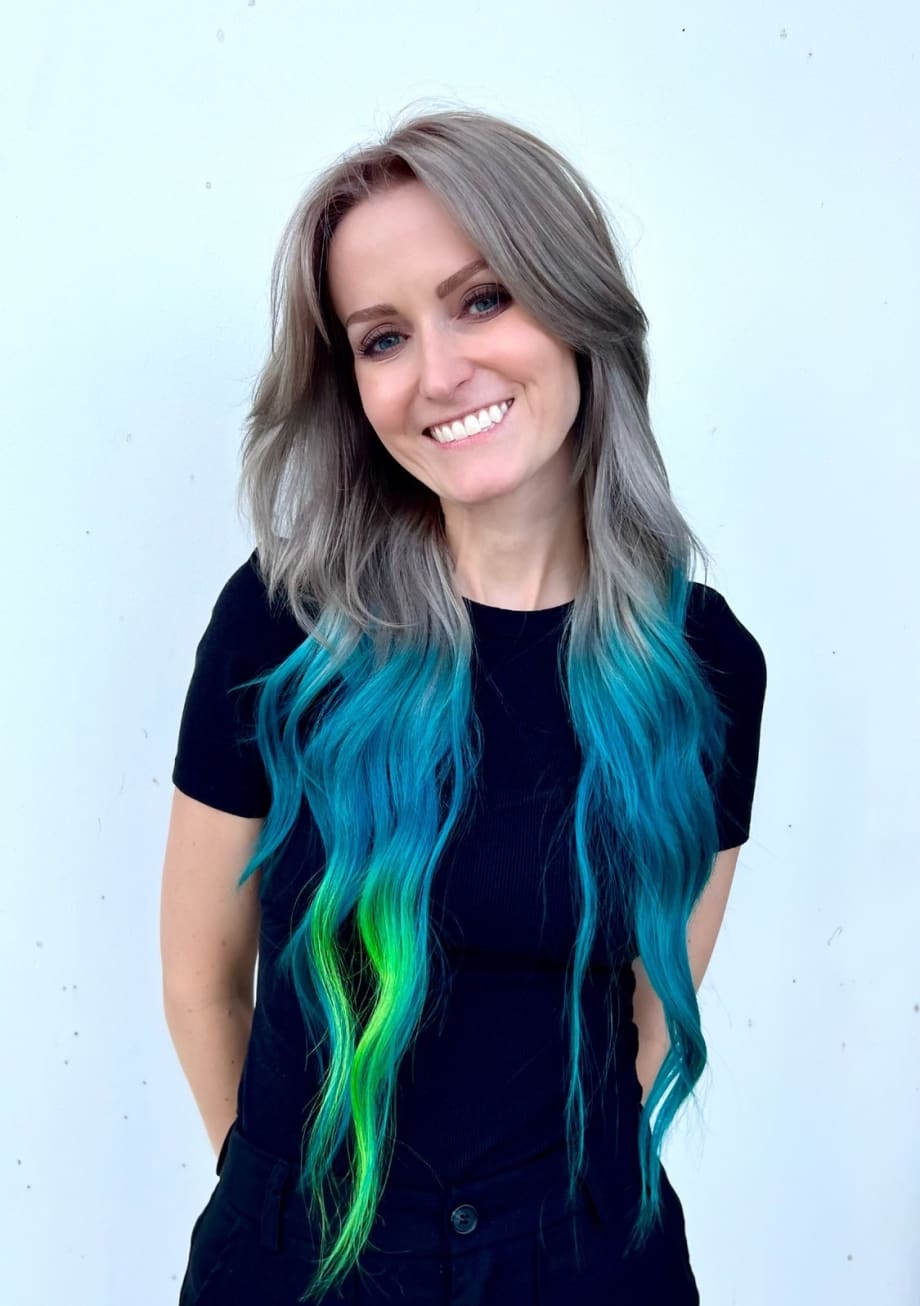 Smiling woman