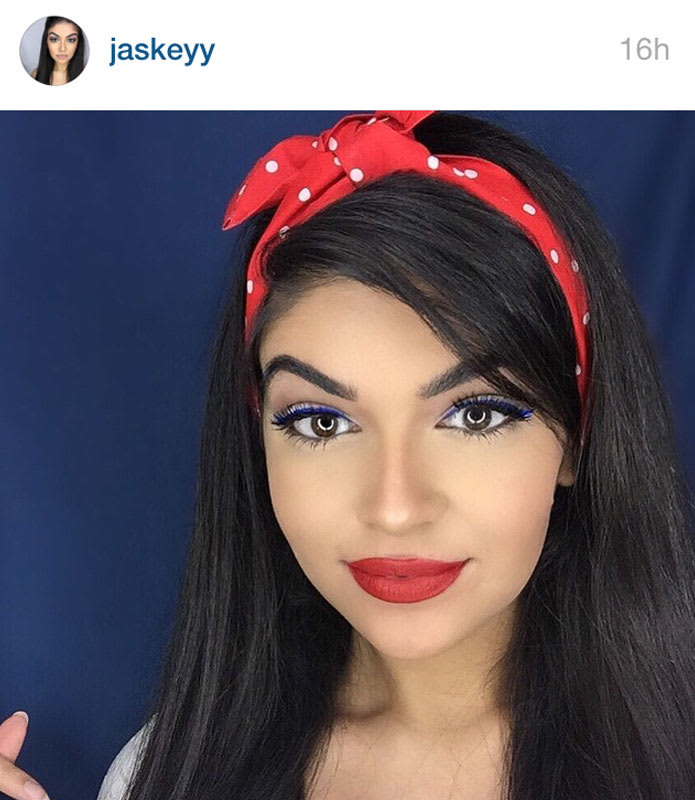 A Salute to Instagram's Best 4th of July Beauty Trends