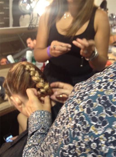 Dramatic Braid at Jason Wu