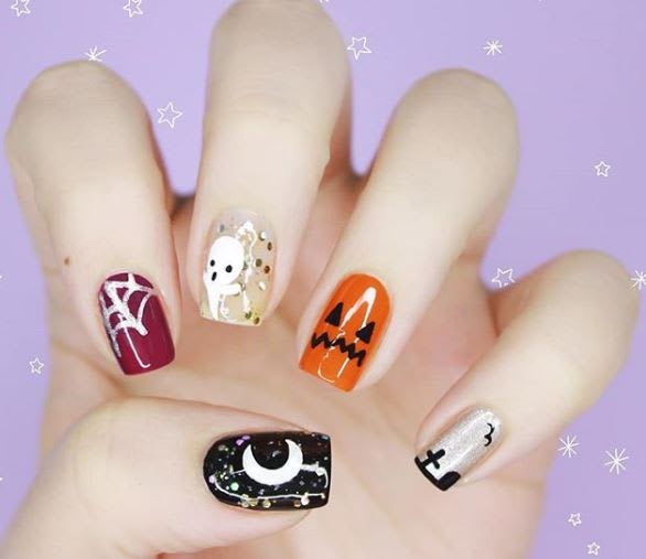 We're Dying Over these 20 Halloween Nail Designs