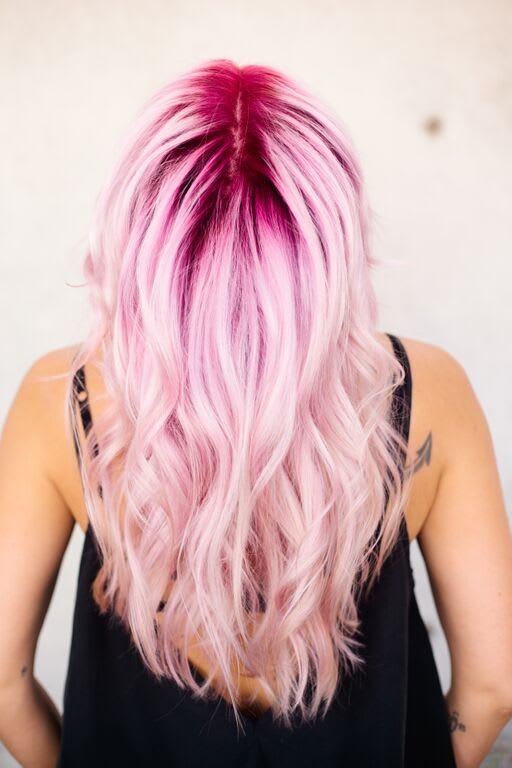 COLOR CHANGE: Platinum To Progressive Pink