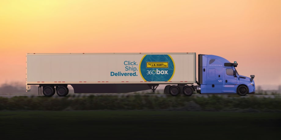 J.B. Hunt, Waymo Add Wayfair to Autonomous Trucking Pilot