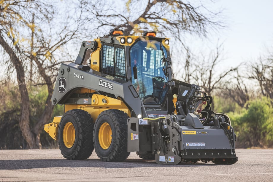 John Deere Debuts New P-Tier Skid Steer and Compact Track Loader Models and Attachments