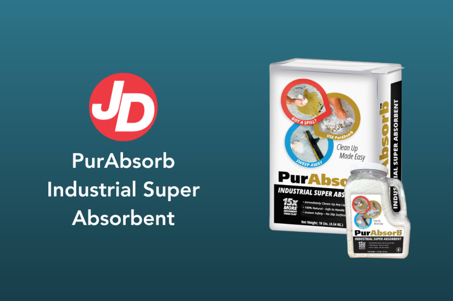 JohnDow PurAbsorb Leaves Clean and Dry, No-Slip Surface