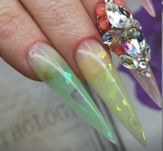 Glow-in-the-Dark Jelly Nails Tutorial