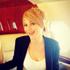 Jennifer Lawrence Debuts New Pixie Hair Cut