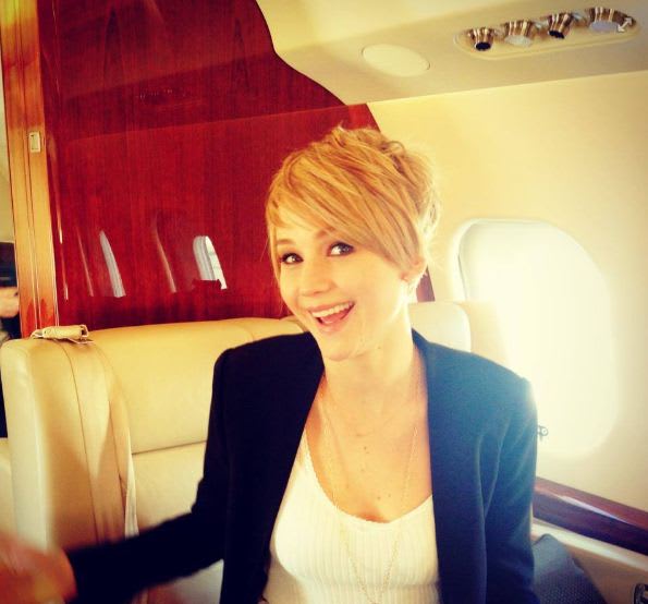 Jennifer Lawrence Debuts New Pixie Hair Cut