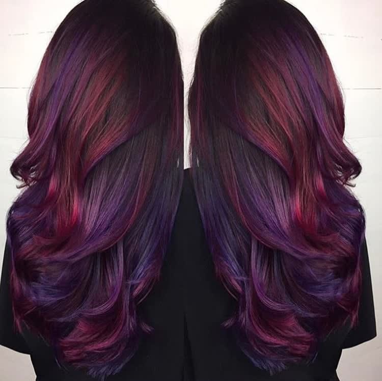 Playing With Purple: Image Gallery of Gorgeous Purple Hair Color