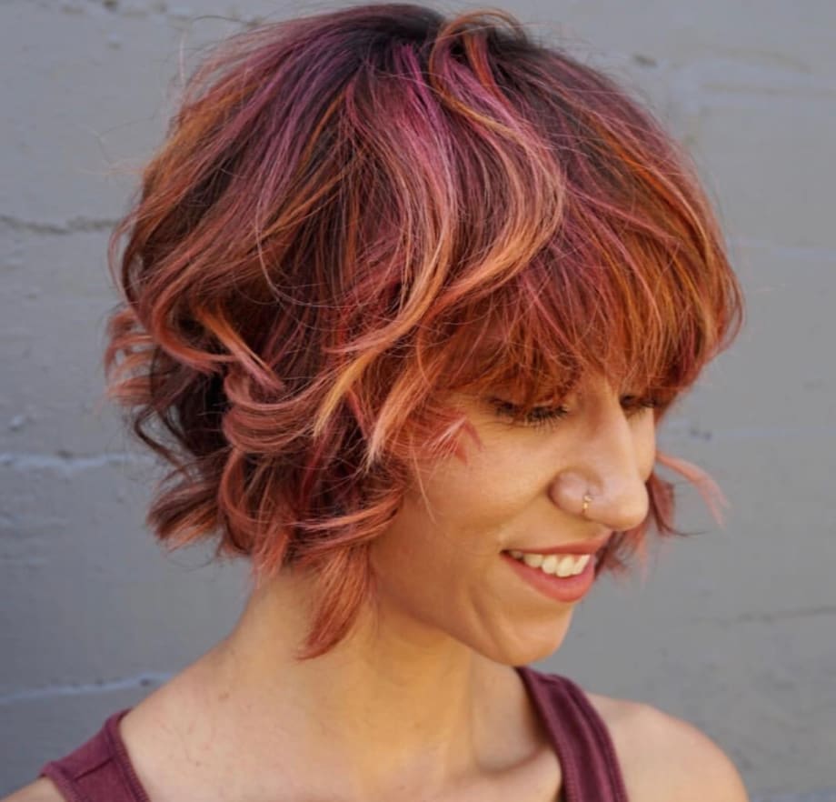 Low-Maintenance Rainbow Sherbet Hair Color How-To