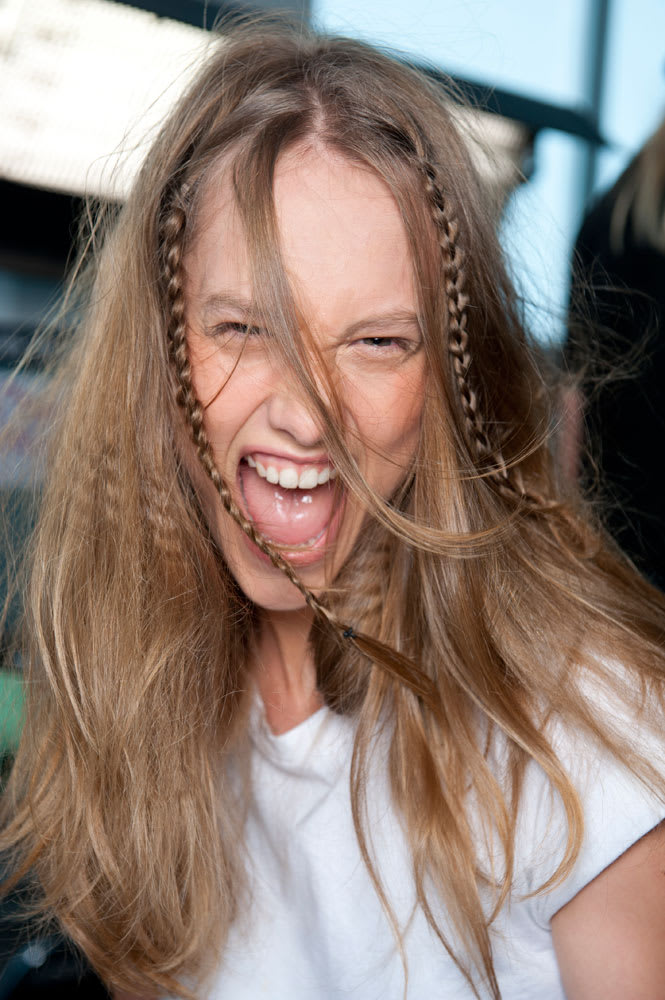 NYFW: Beauty At Jeremy Scott, Hair By Wella and Nails By OPI