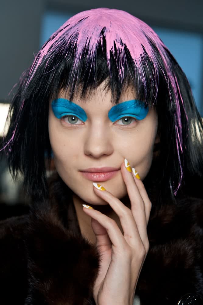 NYFW: Beauty at Jeremy Scott, F/W 2015