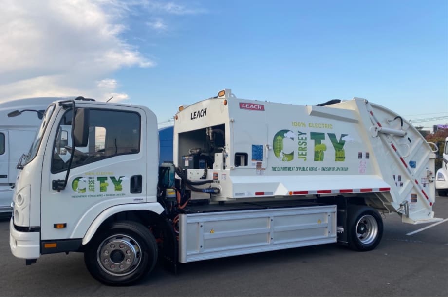 Jersey City Takes Delivery of Five Battery Electric Refuse Trucks 