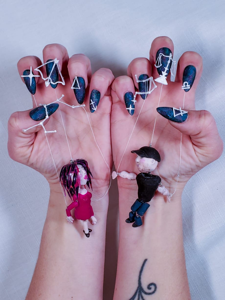 NTNA S. 7 Challenge 1: William Blake Nail Art (Jessica)