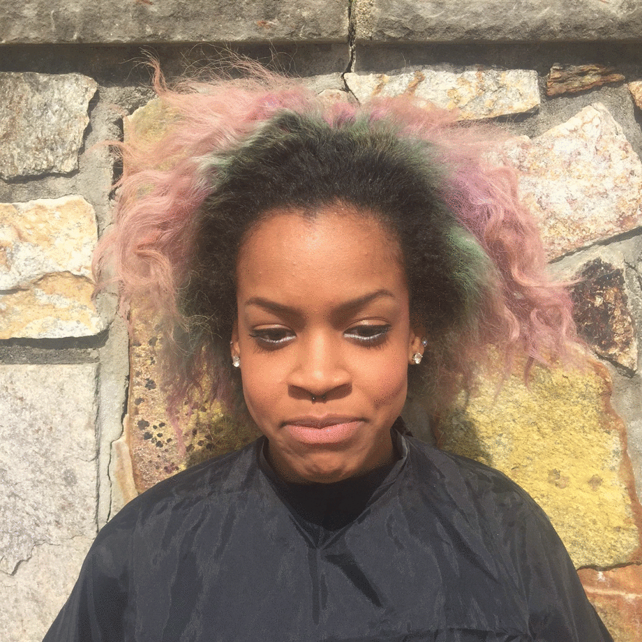 TRANSFORMATION: Fashion Fuzz To Sleek Raspberry