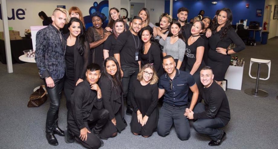 CHI and Esquire Grooming Style the Employees of Jet Blue at Beauty Pop-Ups