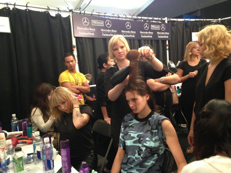 FASHION WEEK: Essie and Kerastase Backstage at Jill Stuart