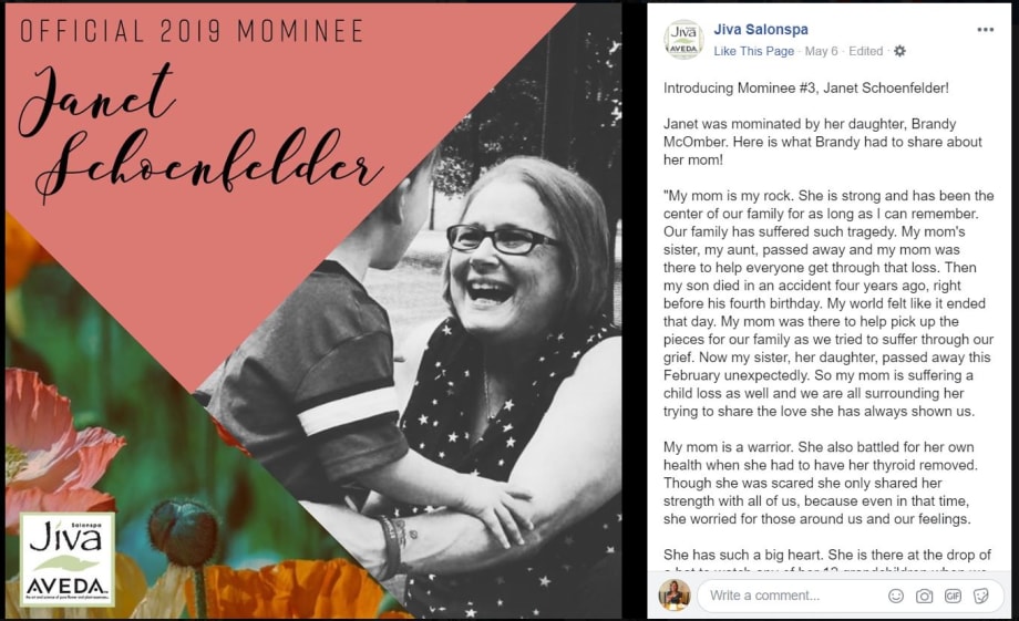 STAMP 2019: Jiva Salonspa Leverages Facebook to Celebrate Moms