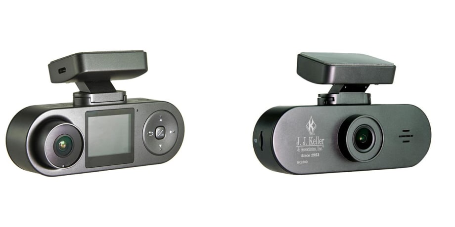 J.J. Keller Adds Dual Facing Dash Cam 
