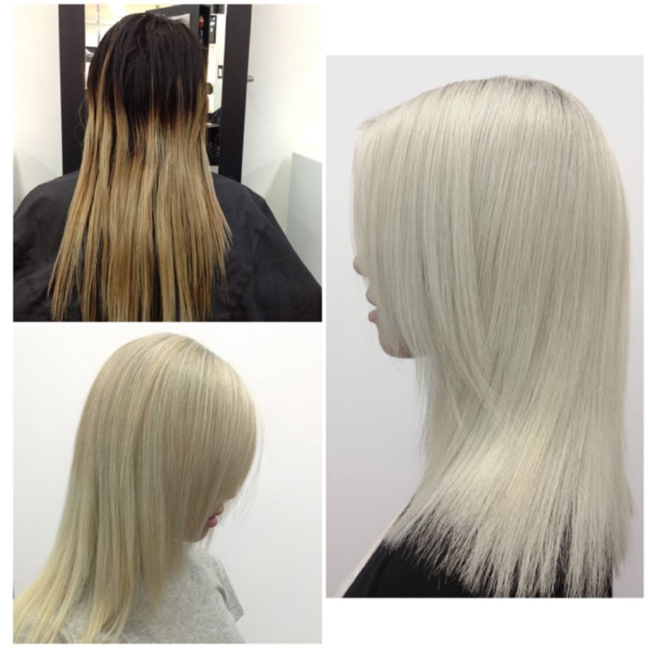Color Correction: Botched Ombre to Platinum Perfection