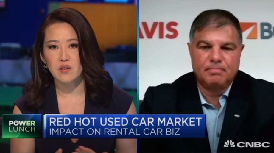Avis CEO Ferraro Talks Pandemic Pivot on CNBC