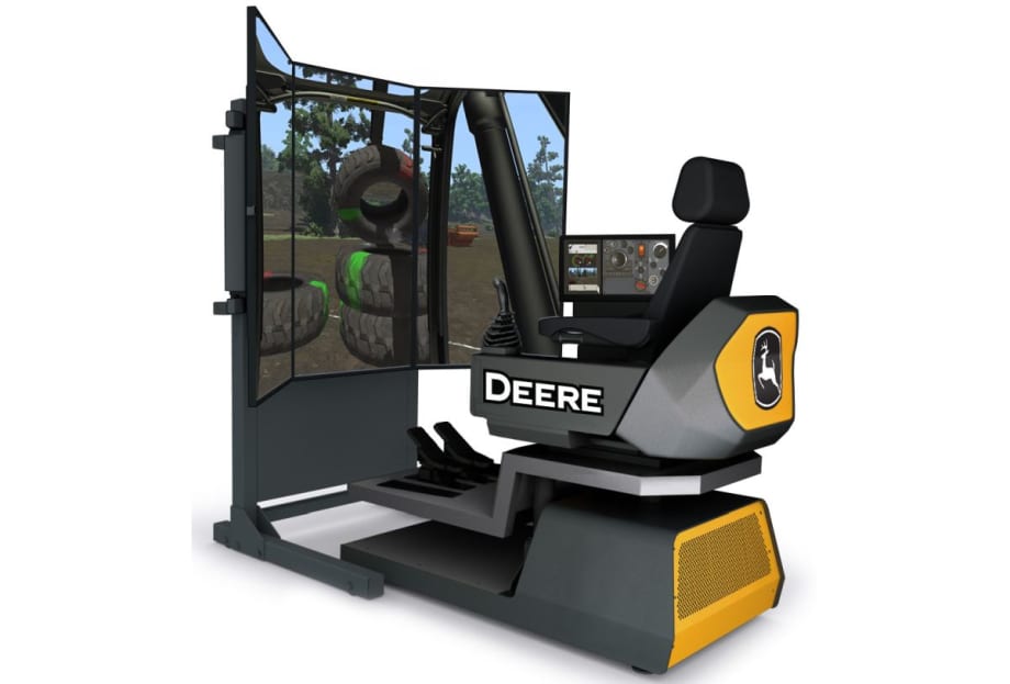 John Deere Updates Construction Simulators