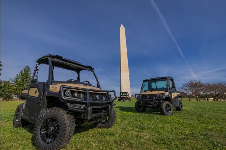 John Deere Provides Honor Edition Gator Utility Vehicles for Veterans Day