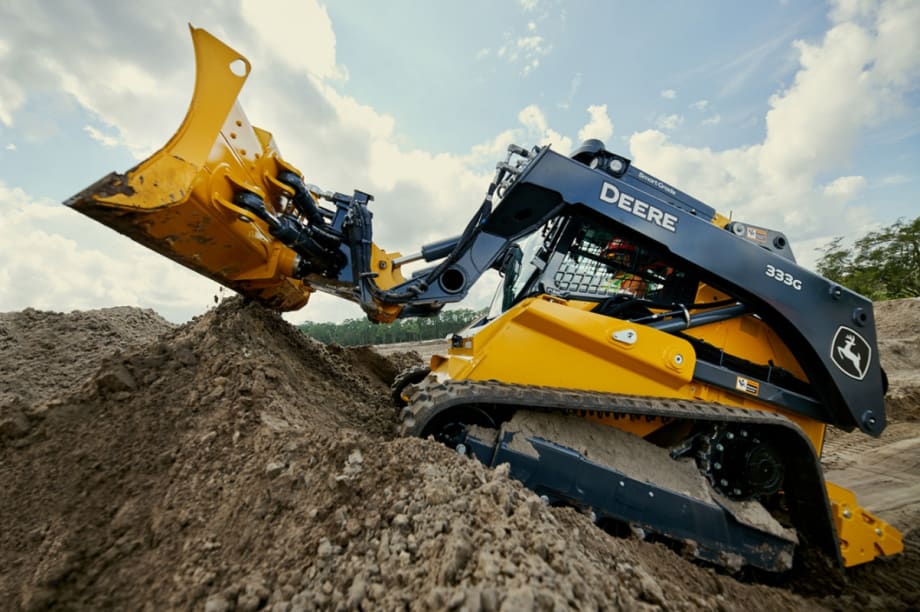 John Deere Debuts Compact Machine with Integrated Grade Control