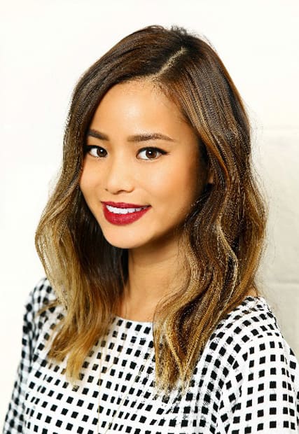 HOW-TO: Golden-Blonde Subtle Sombré on Jamie Chung