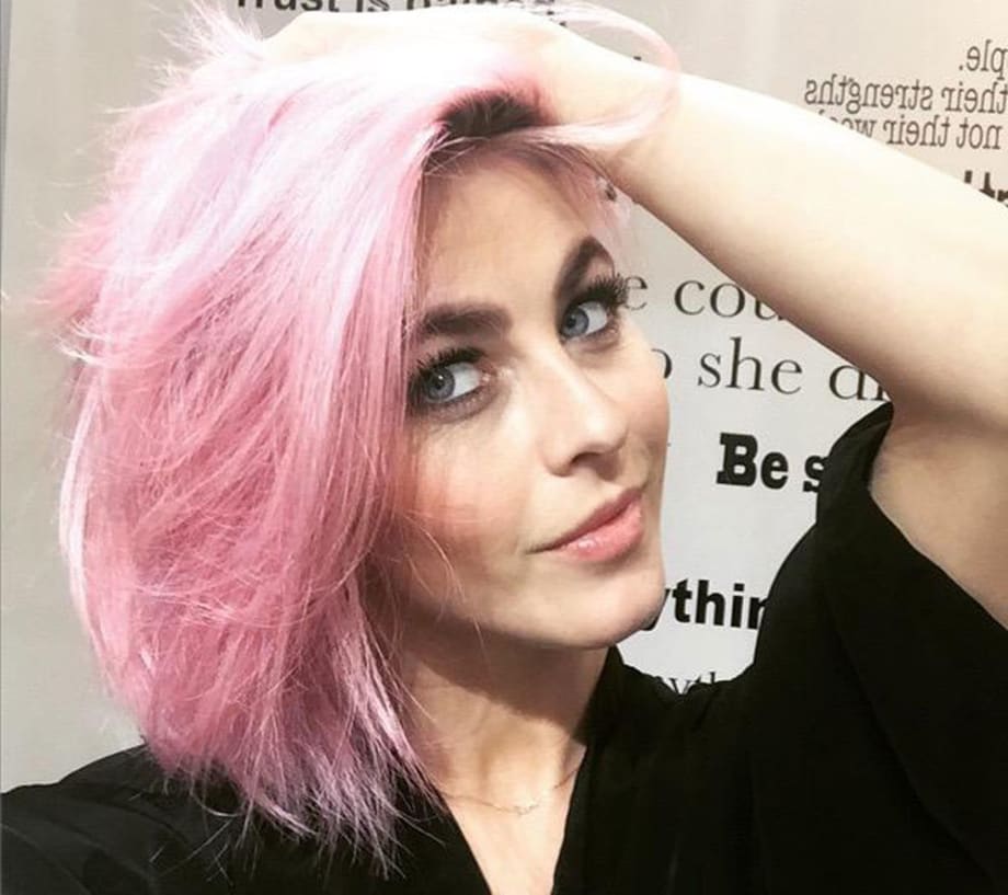 Julianne Hough's Pink Hair Formula