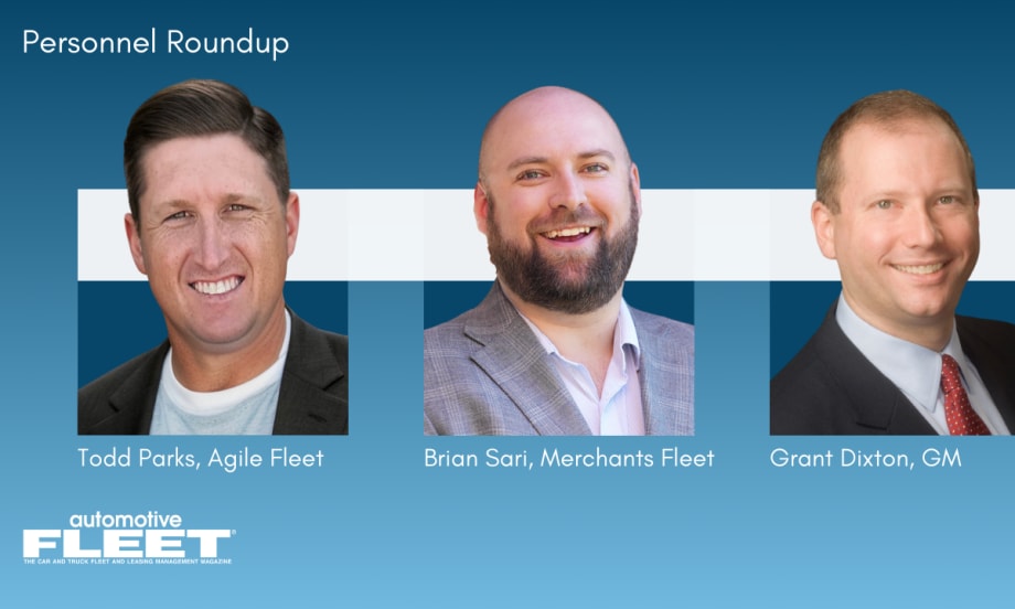 Personnel Roundup: Agile Fleet, GM, & Merchants Fleet
